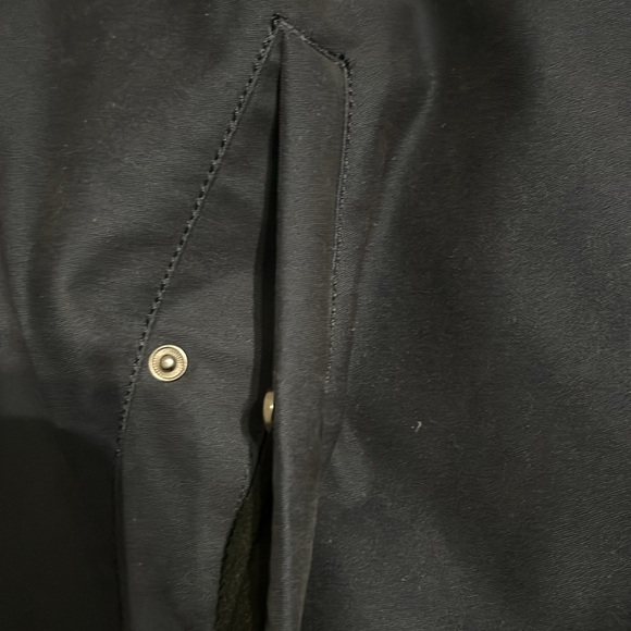 NWT Zara Sherpa lined Navy Jacket - Picture 5 of 5